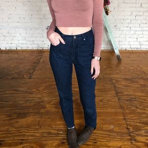 💙Vintage Union Bay high waisted Polkadot Jeans